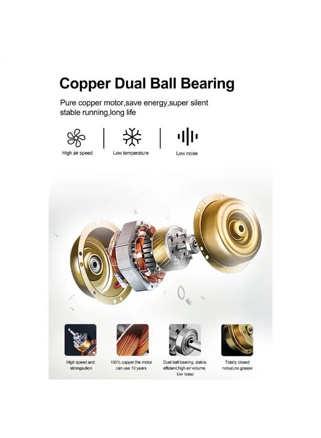 Stargold Wall Mounted Exhaust Fan 12 Inch 40W High Airflow - Image 4