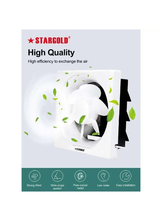 Stargold Wall Mounted Exhaust Fan 12 Inch 40W High Airflow - Image 2