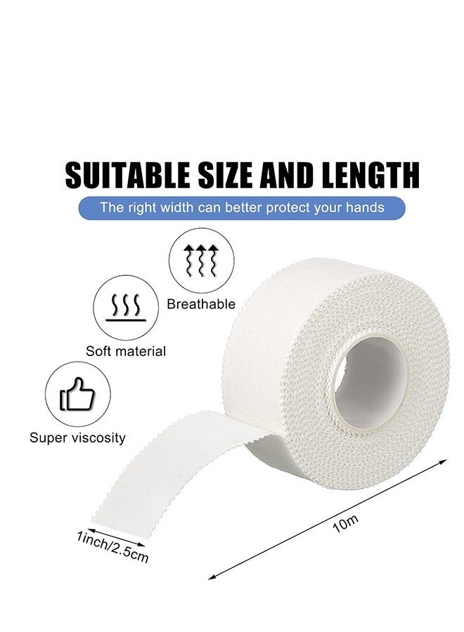 Beauenty 4-Roll Sport Tape, Breathable Wrist Strapping Finger Tape Cohesive Bandage with Hypoallergenic Self Adherent Layer, Flexible- 2.5cm X 10m - Image 2