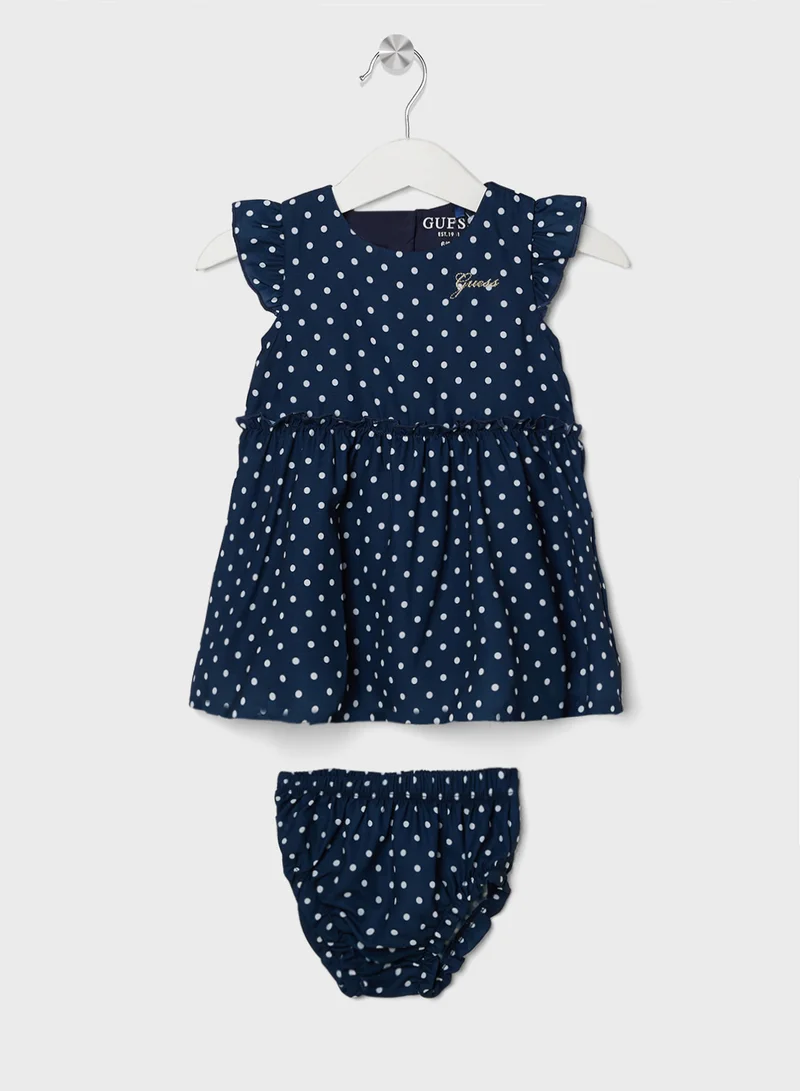 GUESS Infant Essential Chiffon Dress & Panties