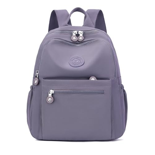 Tanweibago Mini Nylon Women Backpacks11L Small Ladies backpacks Casual Lightweight Women Shopping Travel Daypack Grey - Image 1
