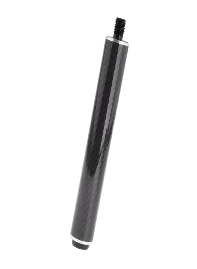 UCCKEYI Carbon Fiber Black Pool Cue Extension to Fit for Predator, Players, PureX & Lucasi (8 inches) - Image 1