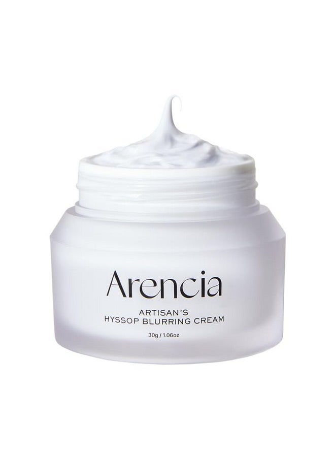 arencia - Hyssop Blurring Cream Intense Collagen Face Moisturizer & Night Repair Cream For Antiaging Nourishing Skin Barrier Premium Korean Skincare 1Oz - Image 1