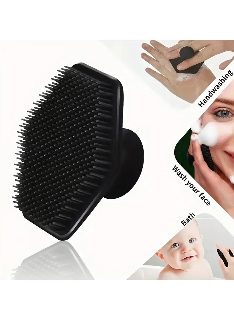 ORiTi 1pc Gentle Silicone Face Scrubber for Men - Exfoliates and Massages Skin, Removes Dead Skin Cells, and Cleanses Facial Area  - Image 5