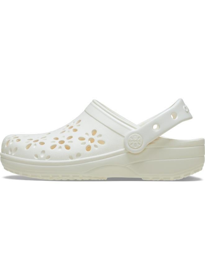 crocs Toddlers Classic Floral Cut Out Clog  - Image 2