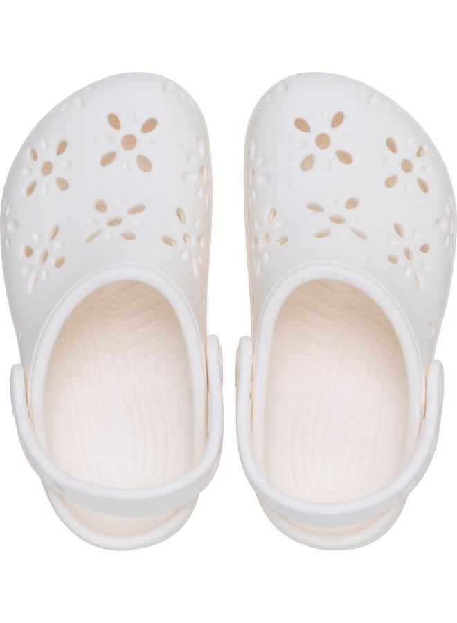 crocs Toddlers Classic Floral Cut Out Clog  - Image 5