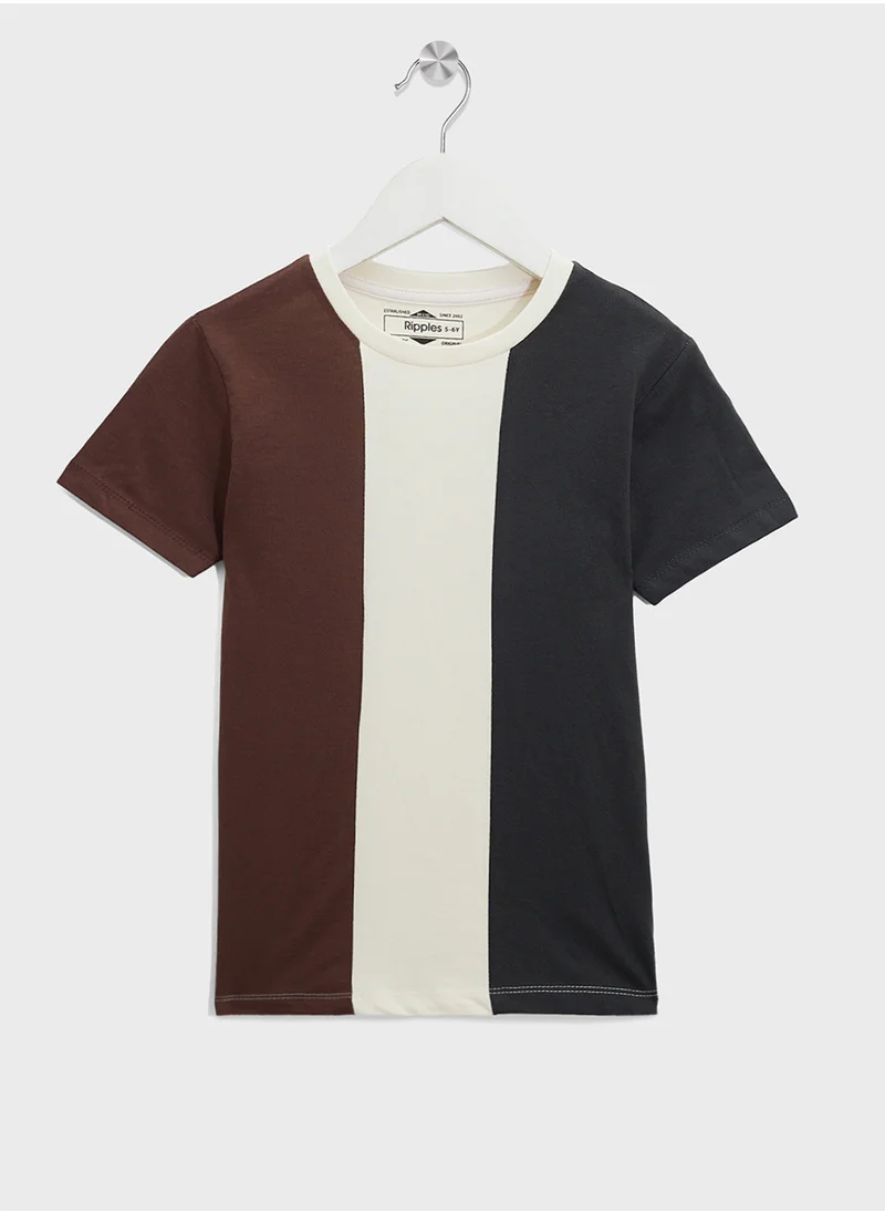 Ripples Oversized T-Shirt & Shorts Set