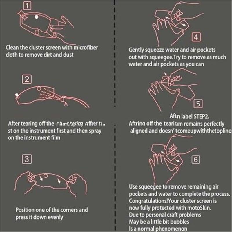 Wivplex 9H Speedometer Screen Protector for CB1000R & X-ADV - Image 2