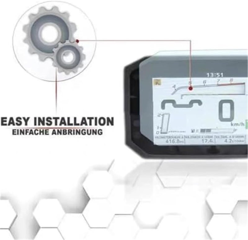Wivplex 9H Speedometer Screen Protector for CB1000R & X-ADV - Image 3