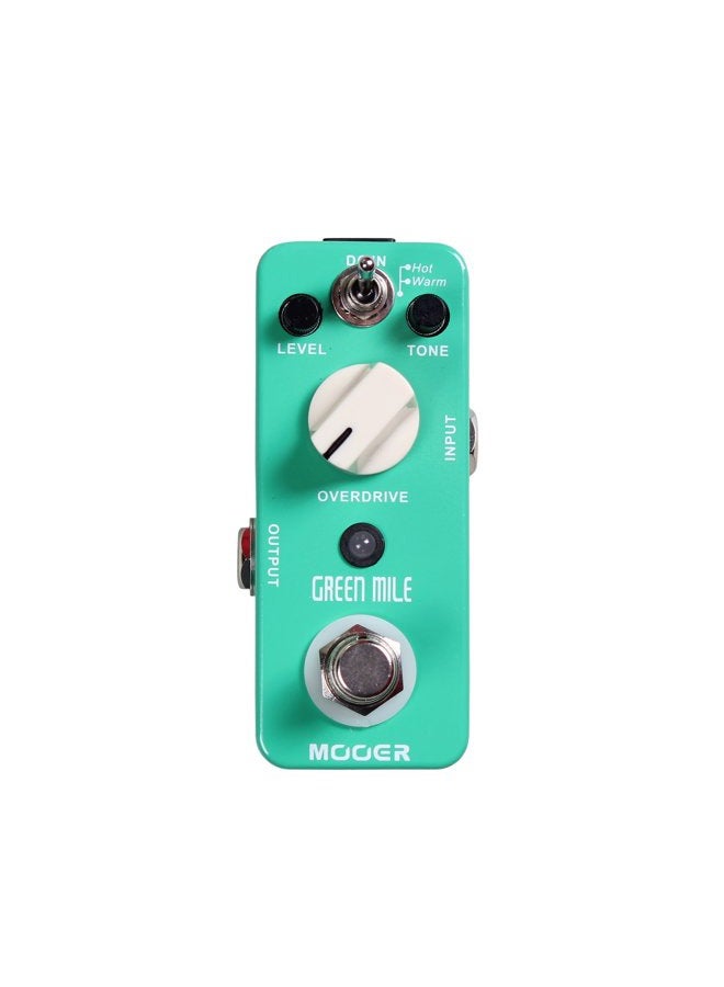 Mooer Green Mile Overdrive Pedal - Image 1