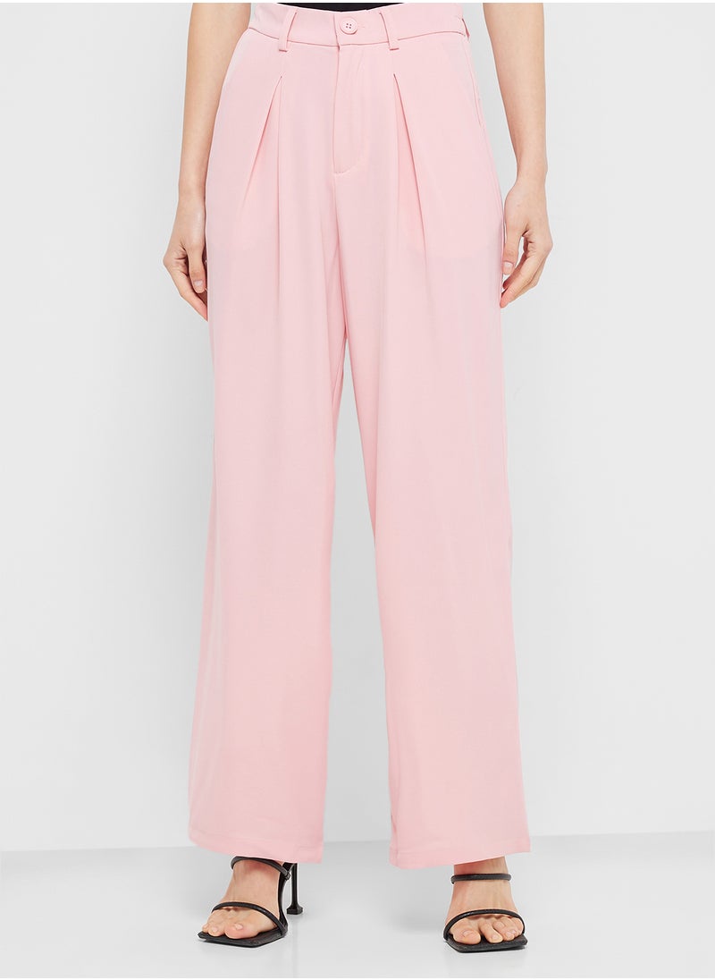 ELLA - High Waisted Tailored Pants - Image 1