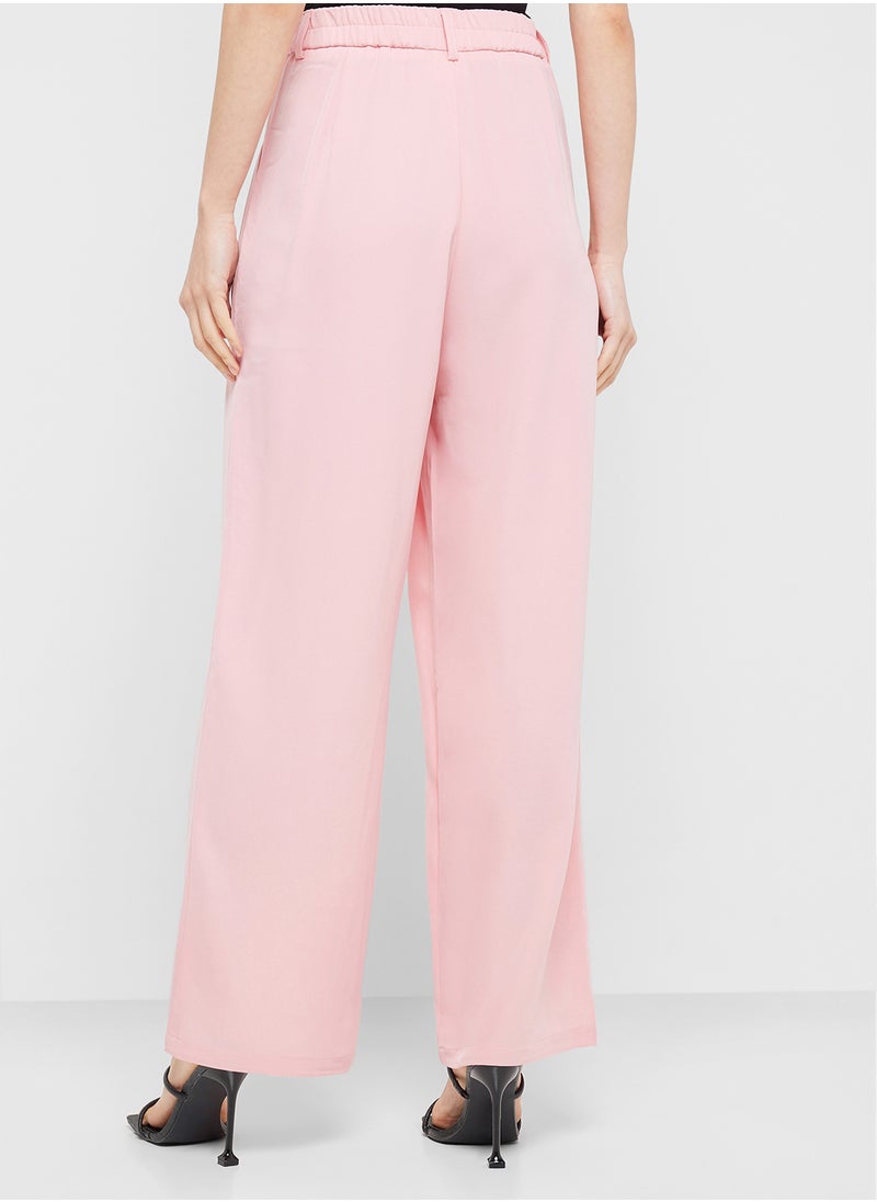 ELLA - High Waisted Tailored Pants - Image 1