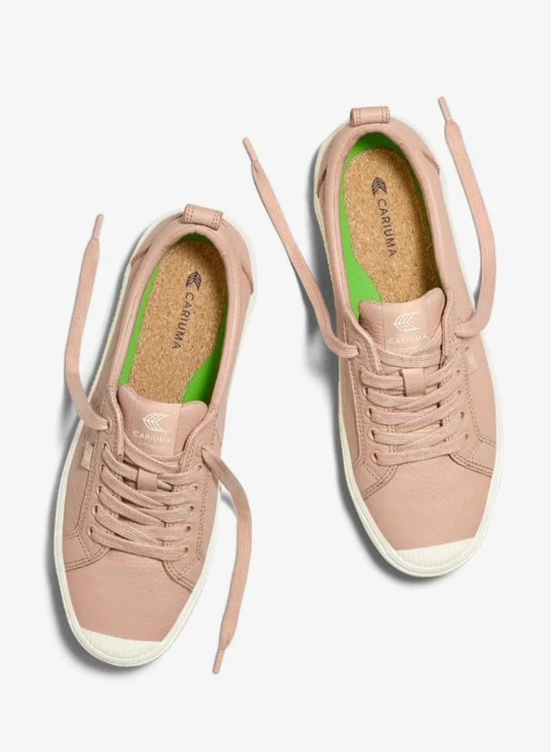 Cariuma  OCA Low Nude Premium Leather Sneaker  | Best Price UAE