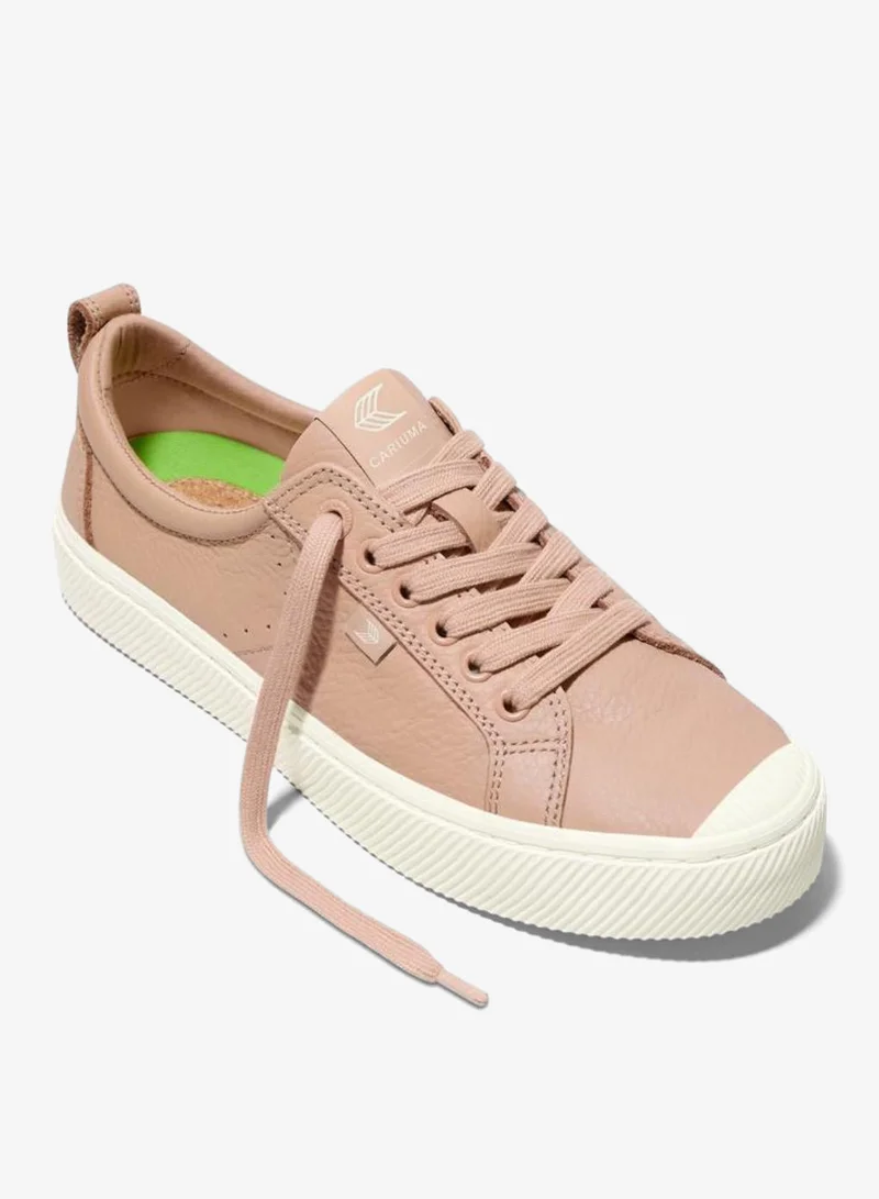 كاريوما OCA Low Nude Premium Leather Sneaker