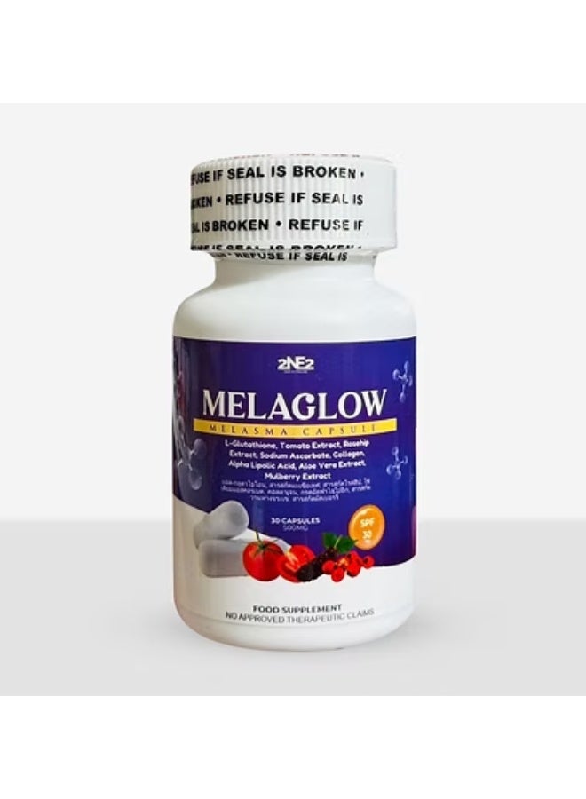 Melaglow 2NE2 Melaglow Melasma Capsule for Melasma Pekas Hyperpigmentation & Dark Spots Supplement - Image 1