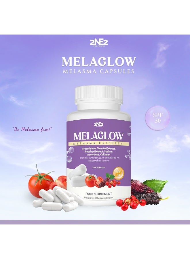 Melaglow 2NE2 Melaglow Melasma Capsule for Melasma Pekas Hyperpigmentation & Dark Spots Supplement - Image 2