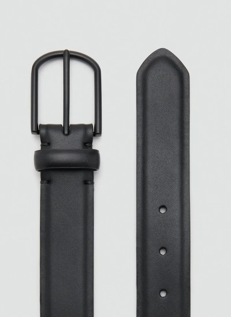 Mango Man  Nappa leather belt for Men | Best Price UAE