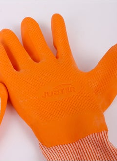 JUSTER Latex Embossed Gloves 10/XL  - Image 4