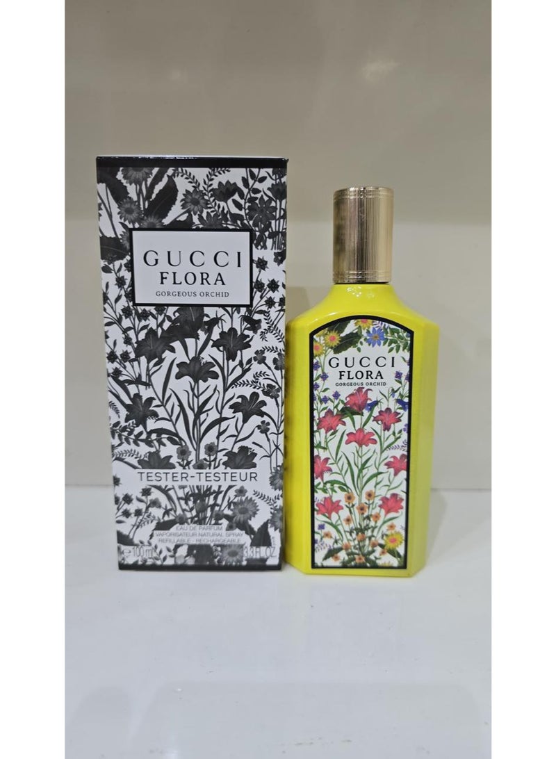 Flora Gucci Flora Gorgeous Orchid Eau de Parfum 100ml Tester - Image 2