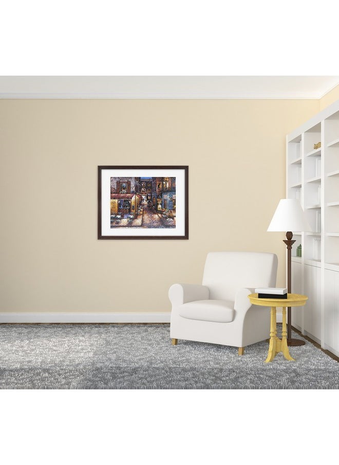 MCS MCS 26x32 Inch Puzzle Frame for Puzzle Sizes 24x30 Inch & Smaller, Walnut (65741)  - Image 5