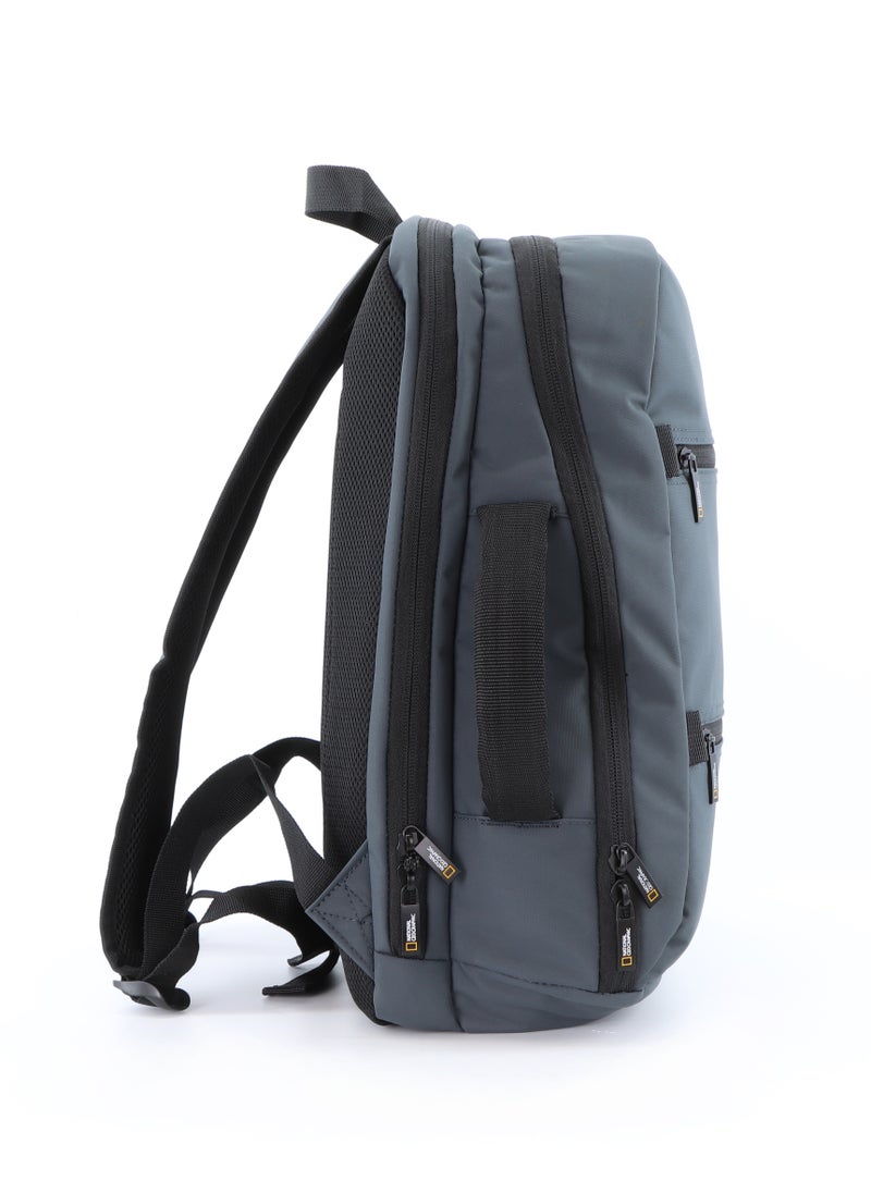 NATIONAL GEOGRAPHIC National Geographic Mutation 2 Compartment Backpack Grey, Padded Laptop Tablet Bag For School College Office University, Durable Light Weight Water Resistant Backpack For Men And Women  - Image 5