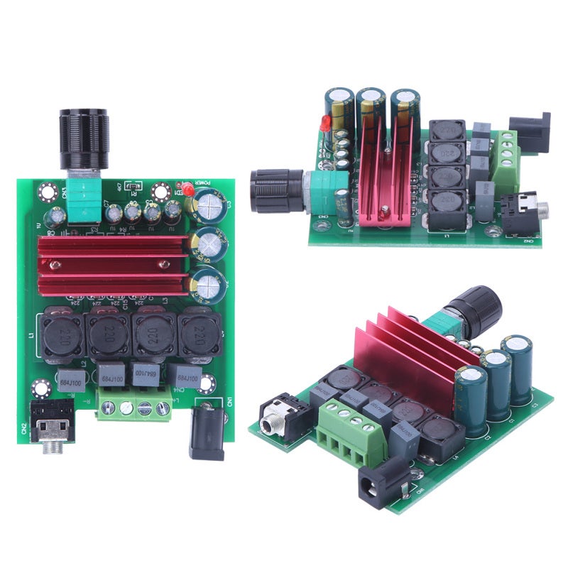 Digital Amplifier Board: 50W + 50W 2.0 HIFI Level, TPA3116D2 Chip, High Efficiency - Wide 8-25V Input, Stable Performance for Switching Power, Battery, Car Power Supplies - Image 5