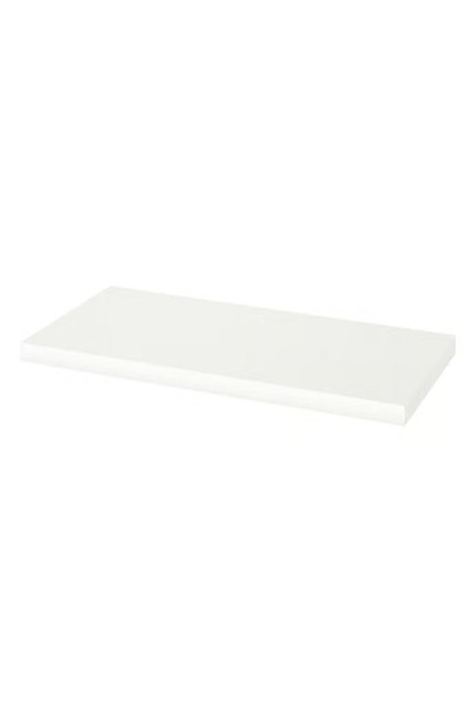 Table, white/black, 100x45 cm - Image 3