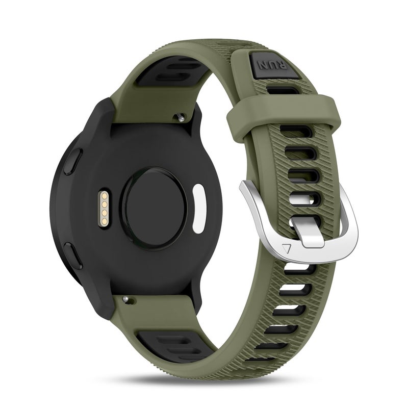Bolesi 22mm Silicone Watch Bands Compatible with Garmin Vivoactive 4/Venu 2/3/4 45mm/Forerunner 265/255/255 Music,Quick Release Soft Waterproof Reaplacement Strap for Amazfit Banlance 2/1/GTR 4 - Image 1