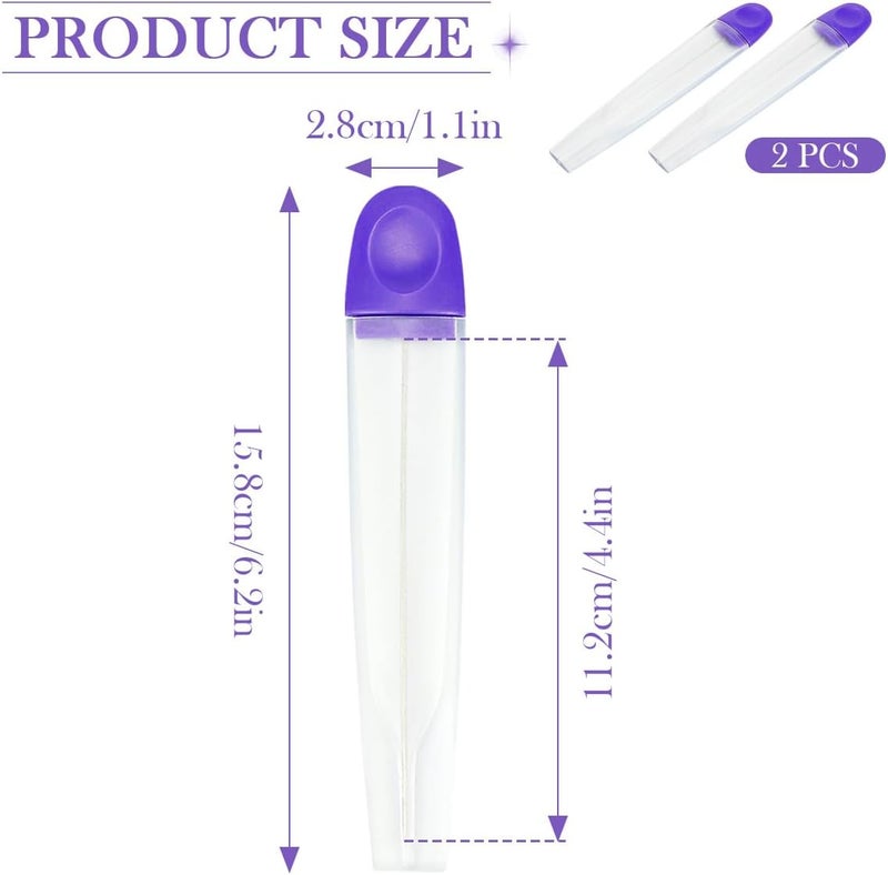 DOERDO DD 2PCS Cake Tester Needle, Stainless Steel Cake Testing Probe Stick Cake Skewer Baking Tools for Cake Cupcake, Bread, 6Inch - Image 2
