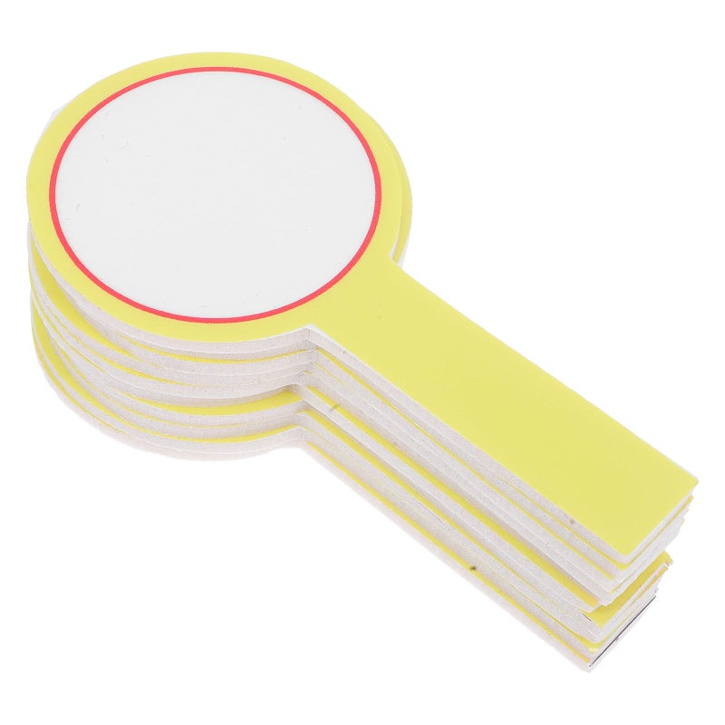 10Pcs 10x20cm Small Dry Erase Board Paddles Handheld Whiteboards for Classroom Voting Event Scoring - Image 2