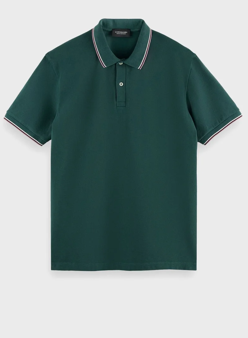 Scotch & Soda Casual Polo T-Shirt