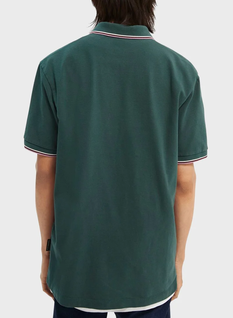 Scotch & Soda Casual Polo T-Shirt