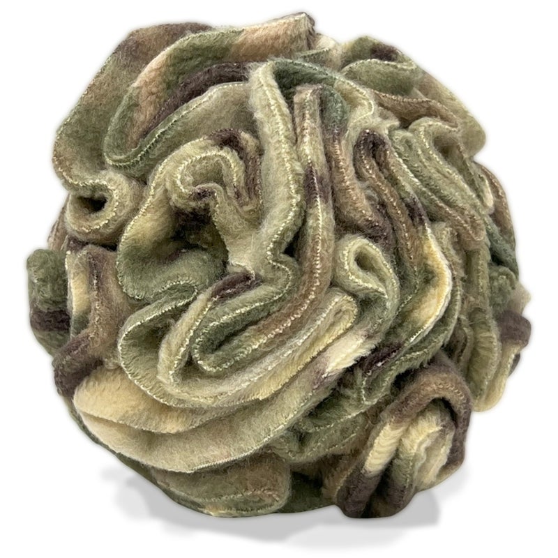 Glory To Dog Puppy and Small Breed Snuffle Interactive Foraging Dog Puzzle Ball Toy Camouflage - Image 1