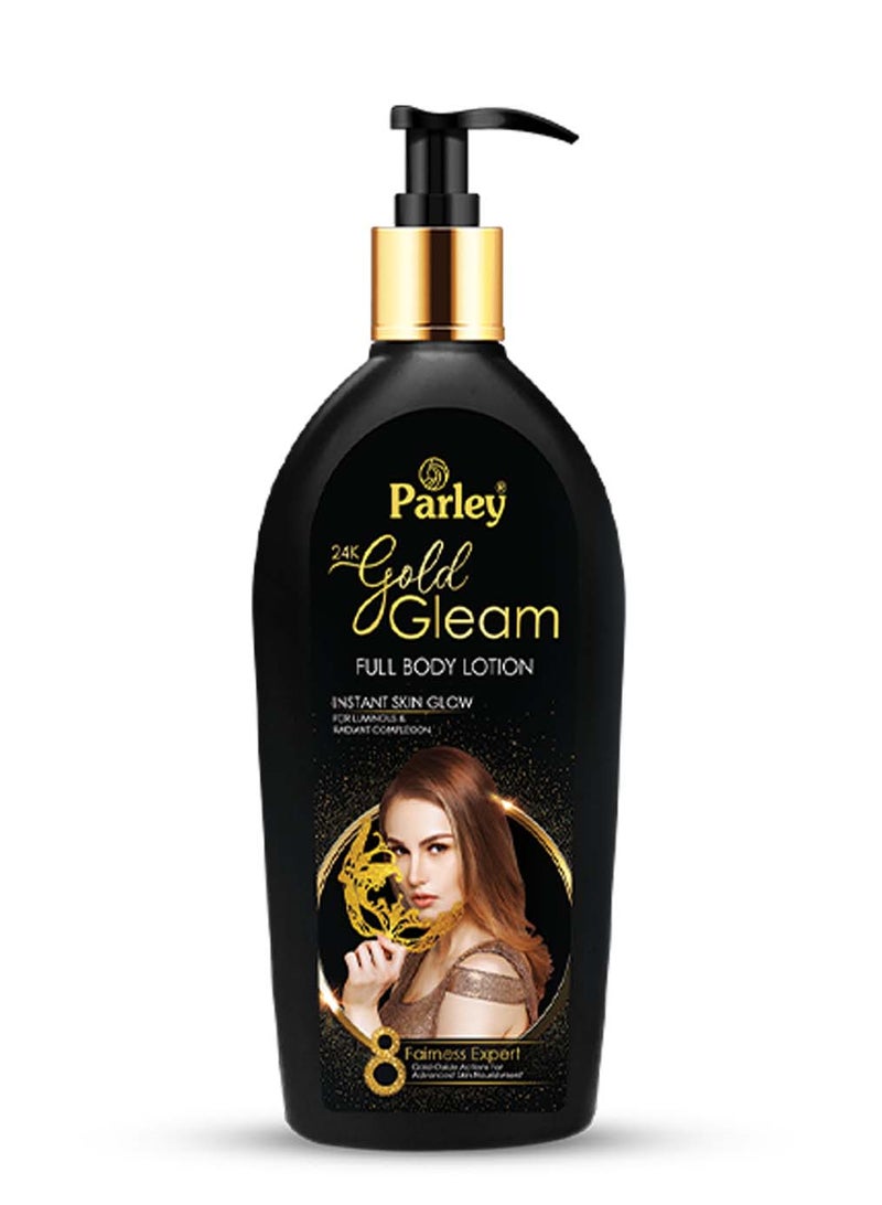 Parley لوشن الجسم الكامل بارلي 24K جولد جليم 500 مل زجاجة