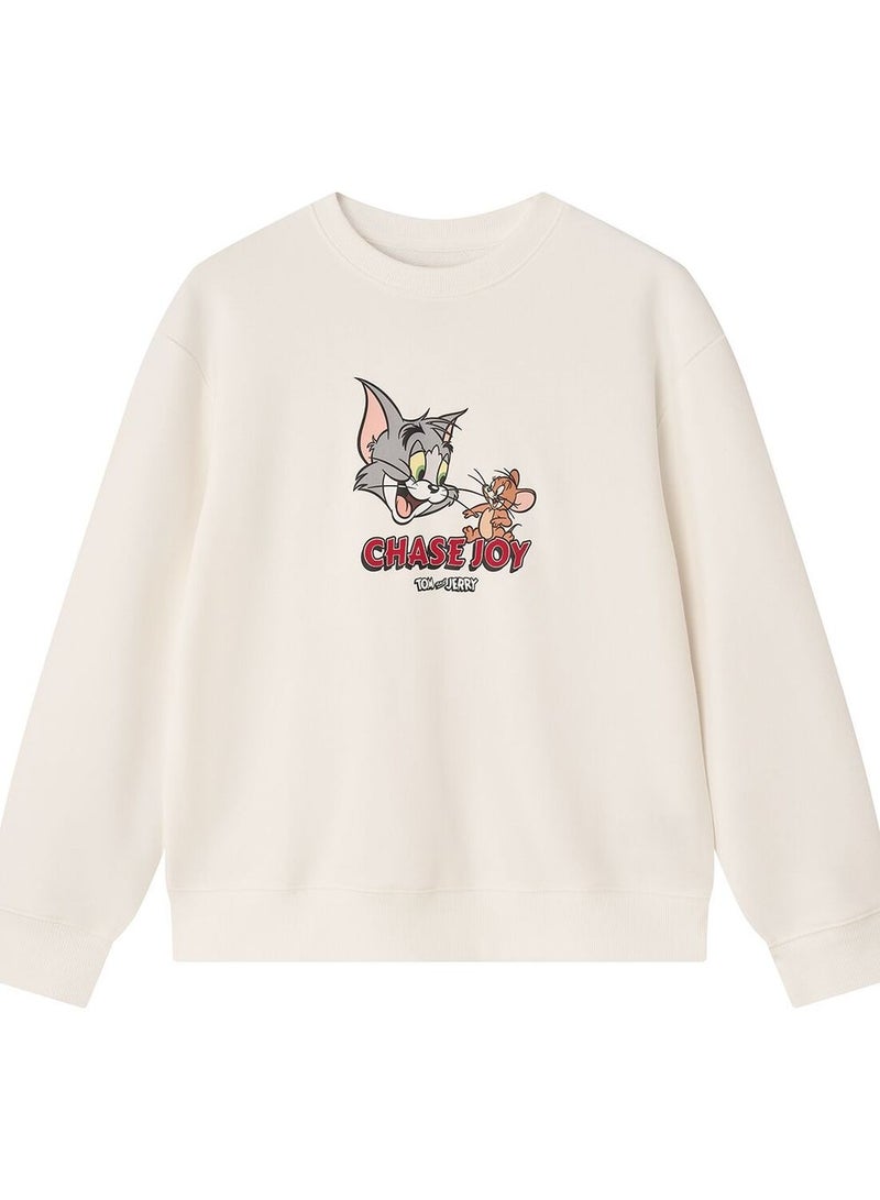 GIORDANO Women’s Tom & Jerry Print Sweatshirt - Image 1