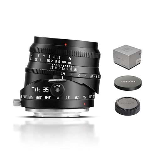 TTARTISAN Tilt 35mm f14 Lens for XFMount APSC Manual Focus Tilt Lens Large Aperture Mirrorless Camera for X Mount XA10 XA7 XM5 XT30II XT50 XT200 XPro3 XE3 XE4 XS10 XS20 - Image 1