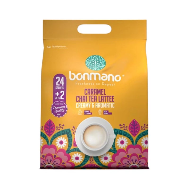 Bonmano بونمانو مزيج شاي لاتيه كريمي 20 جرام - Image 1