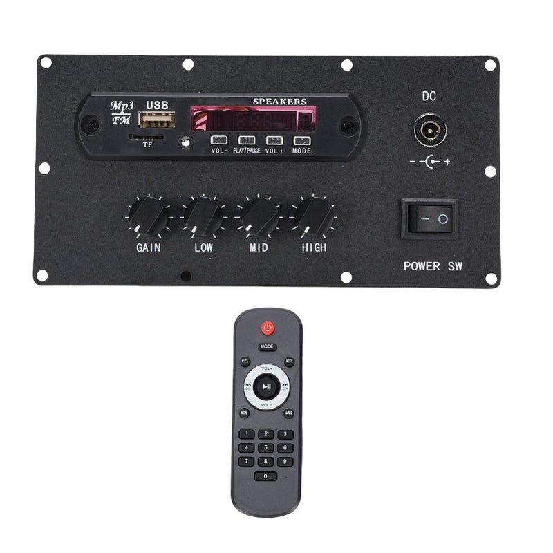 Stereo Preamp Tone Board: 3 TINE5532 Chips Silent On Off Circuit Wide DC9V To 29V Input - Built In Boost Module Dual Impedance Interfaces Audio Preamplifier Board For DIY Audio Projects Home Audio Sys - Image 1
