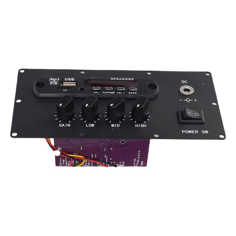 Stereo Preamp Tone Board: 3 TINE5532 Chips Silent On Off Circuit Wide DC9V To 29V Input - Built In Boost Module Dual Impedance Interfaces Audio Preamplifier Board For DIY Audio Projects Home Audio Sys - Image 4