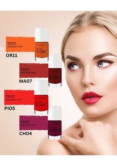 Tint For Cheeks And Lips 15 Ml ( 4 Pcs )