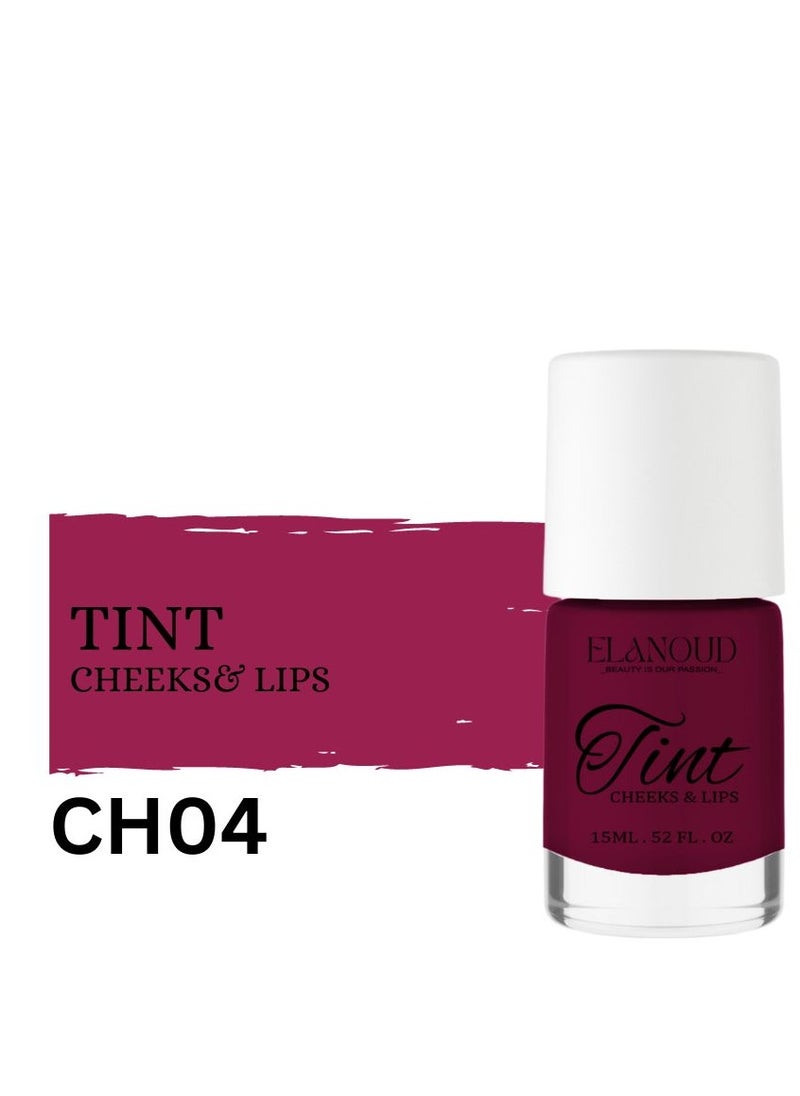 ELANOUD COSMETICS - Tint For Cheeks And Lips 15 Ml ( 4 Pcs ) - Image 1