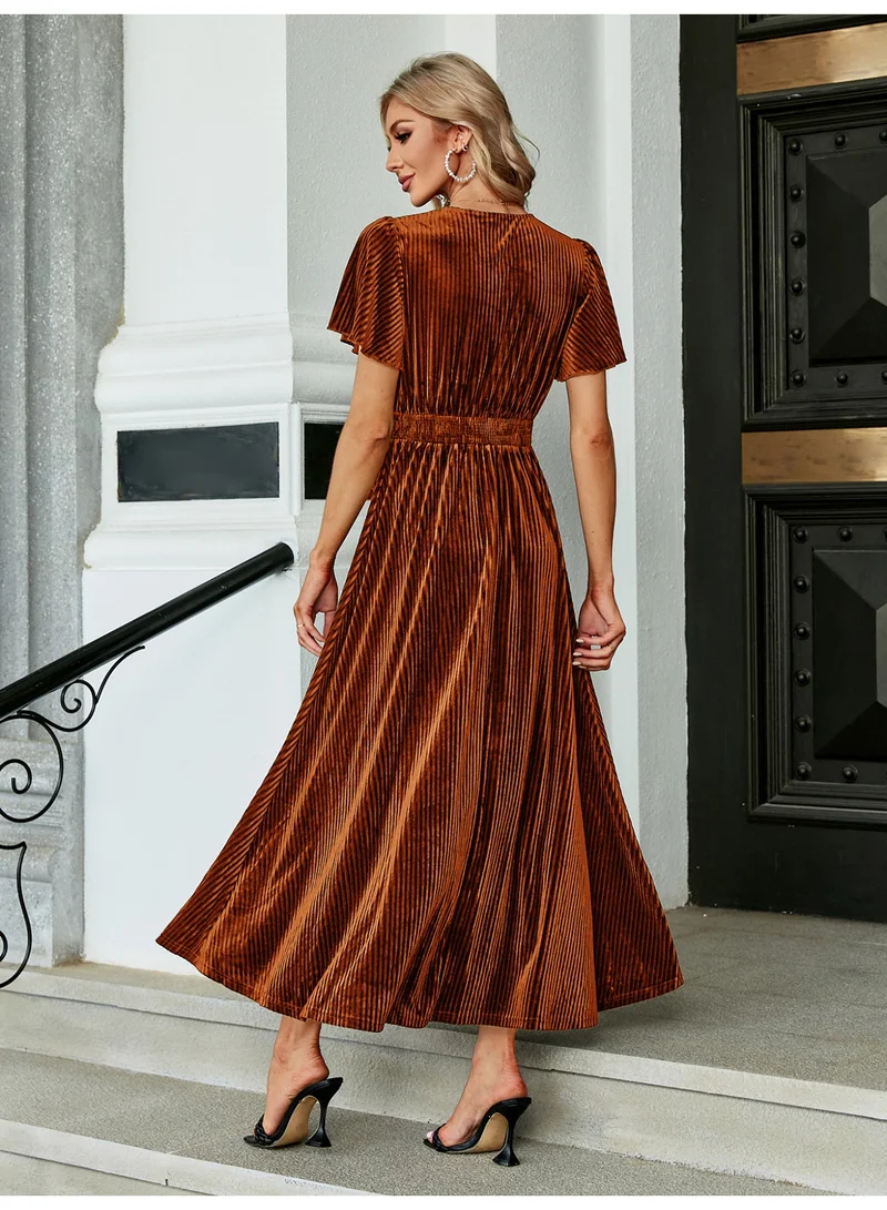 SIMPLEE Women's Summer Elegant DressLight & Comfortable Lightweight Cotton Blend Perfect for Outings