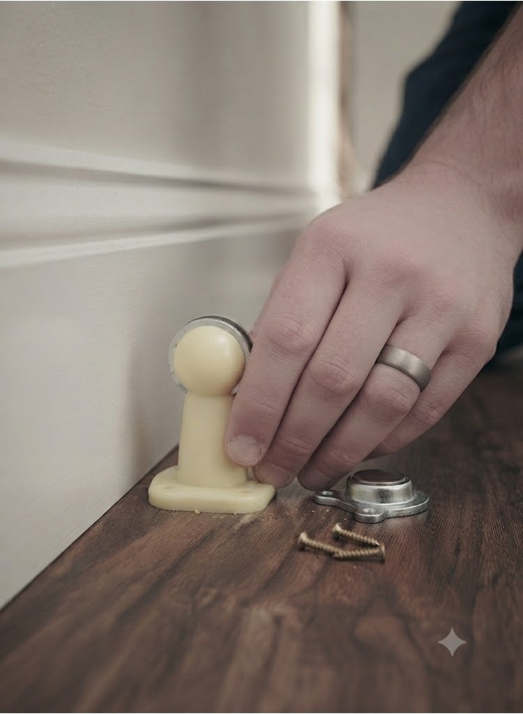 Hersent Spheric Magnetic Door Holder - Ivory - Image 3