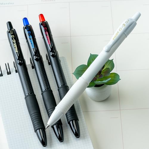 PILOT G2 Edge Assorted Premium Gel Roller Pens, 0.7 mm Fine Point Pens, Sensory Writing Experience, 8ct Box - Ideal for School, Journaling & Office Writing - Image 5