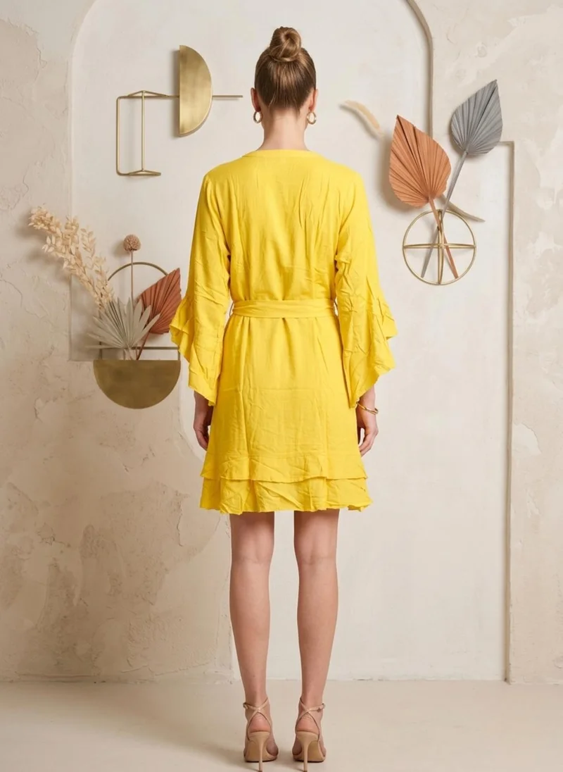 Alaya Women   Rayon Midi Dress -AL3749