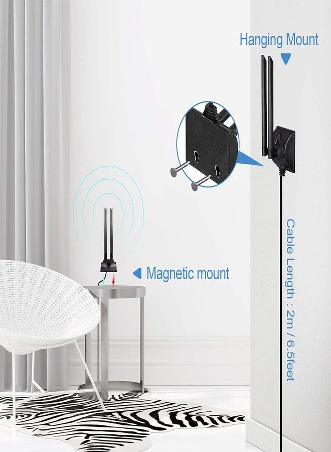 Bingfu 4G LTE Antenna 6dBi Magnetic Base MIMO TS9 Antenna Compatible with Verizon AT&T T-Mobile Sprint 4G LTE Mobile Hotspot MiFi Router Cellular Broadband Modem USB Modem Dongle Adapter - Image 5