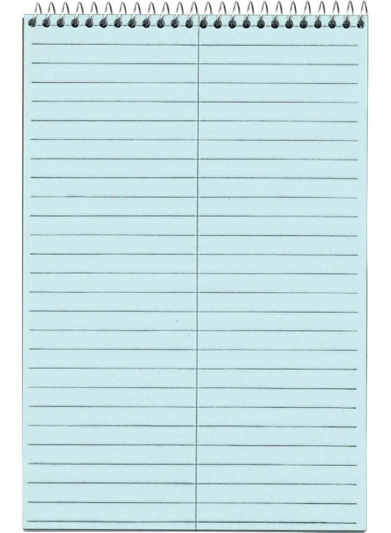 TOPS TOPS Prism Steno Books, 6" x 9", Gregg Rule, Blue Paper, 80 Sheets, Perforated, 4 Pack (80284) - Image 4