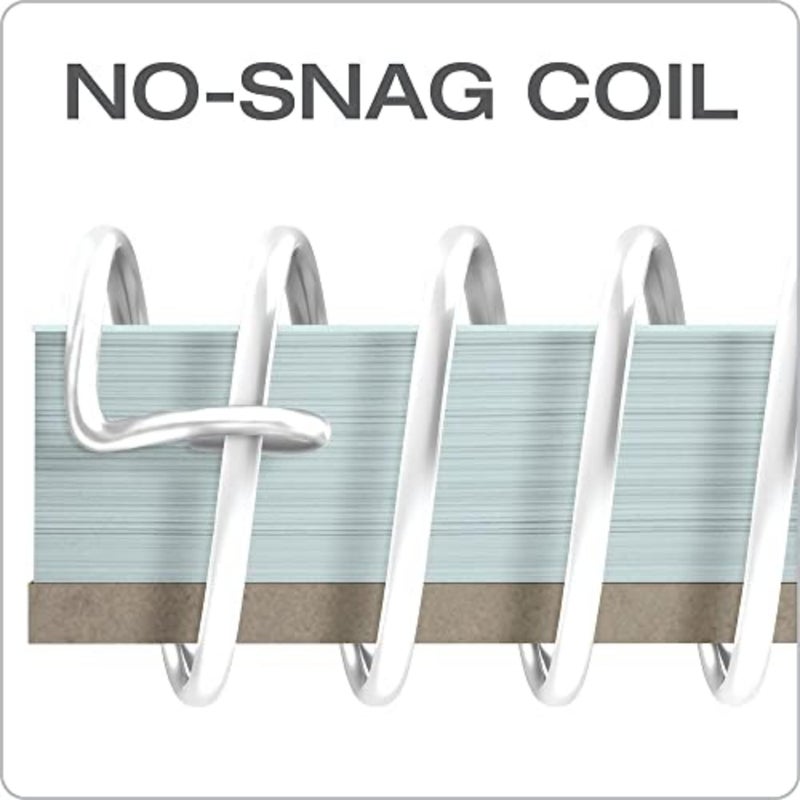 Tops Prism Steno Books, 6" x 9", Gregg Rule, Blue Paper, 80 Sheets, Perforated, 4 Pack (80284) - Image 5