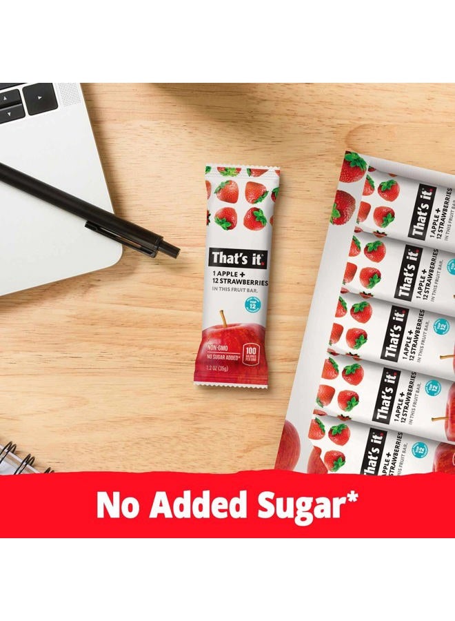 That's it. Variety, 100% Natural Real Fruit Bar, High Fiber Vegan, Gluten Free Healthy Snack, Paleo for Children & Adults, Non GMO No Added Sugar (Blueberry, Strawberry, Fig) (36 Pack) - Image 3