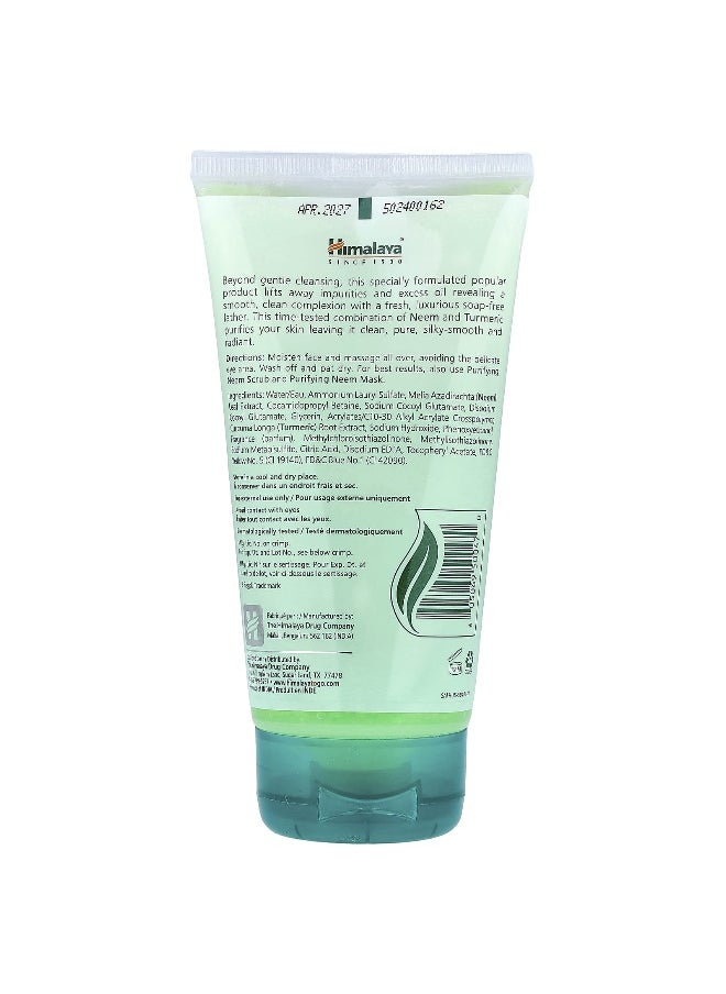 Himalaya Himalaya, Purifying Neem Face Wash, Normal to Oily Skin, 5.07 fl oz (150 ml)  - Image 2